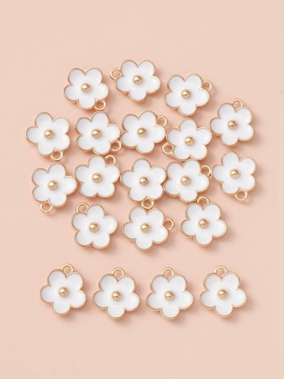 20pcs/Set Flower DIY Charm Valentines