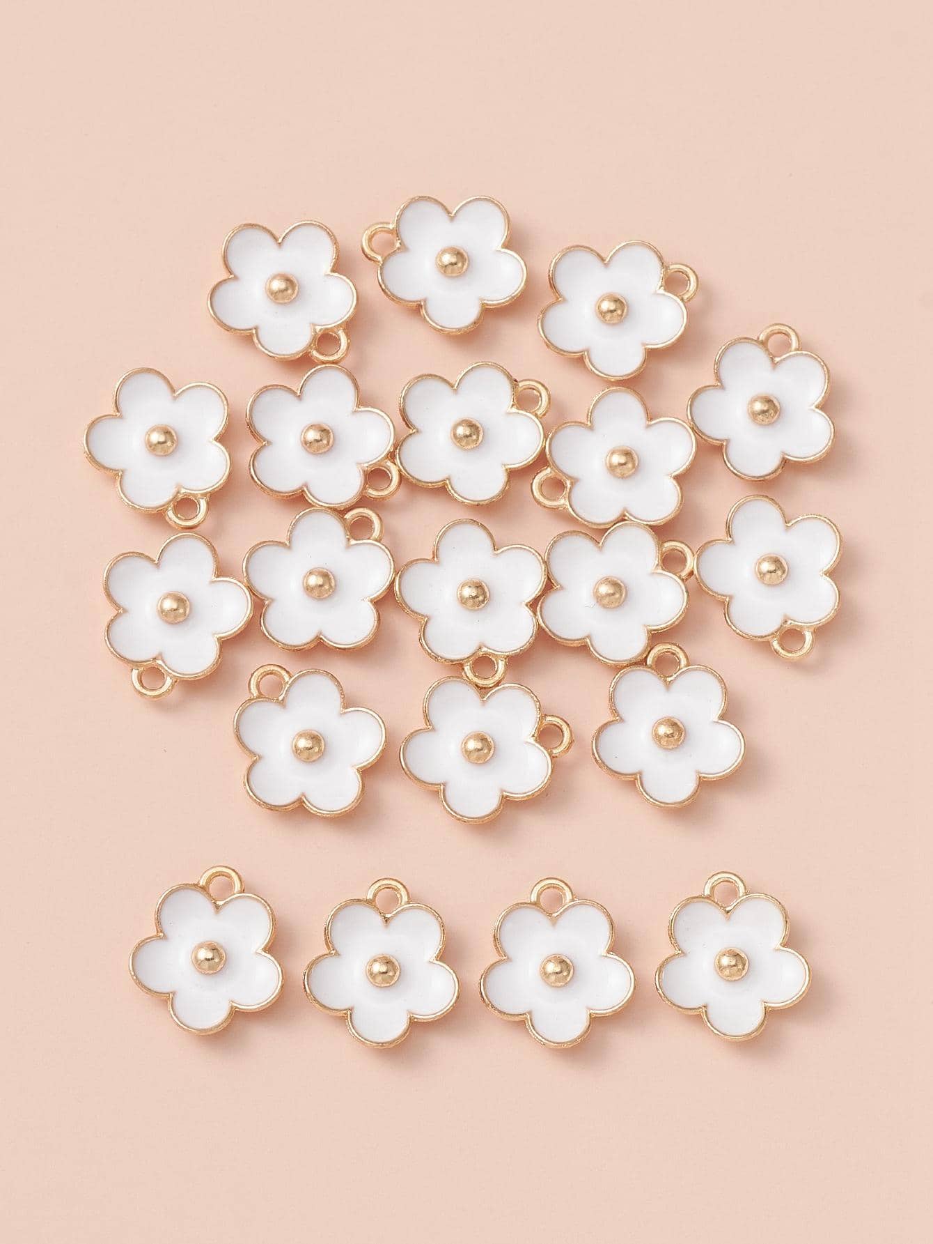 20pcs/Set Flower DIY Charm Valentines