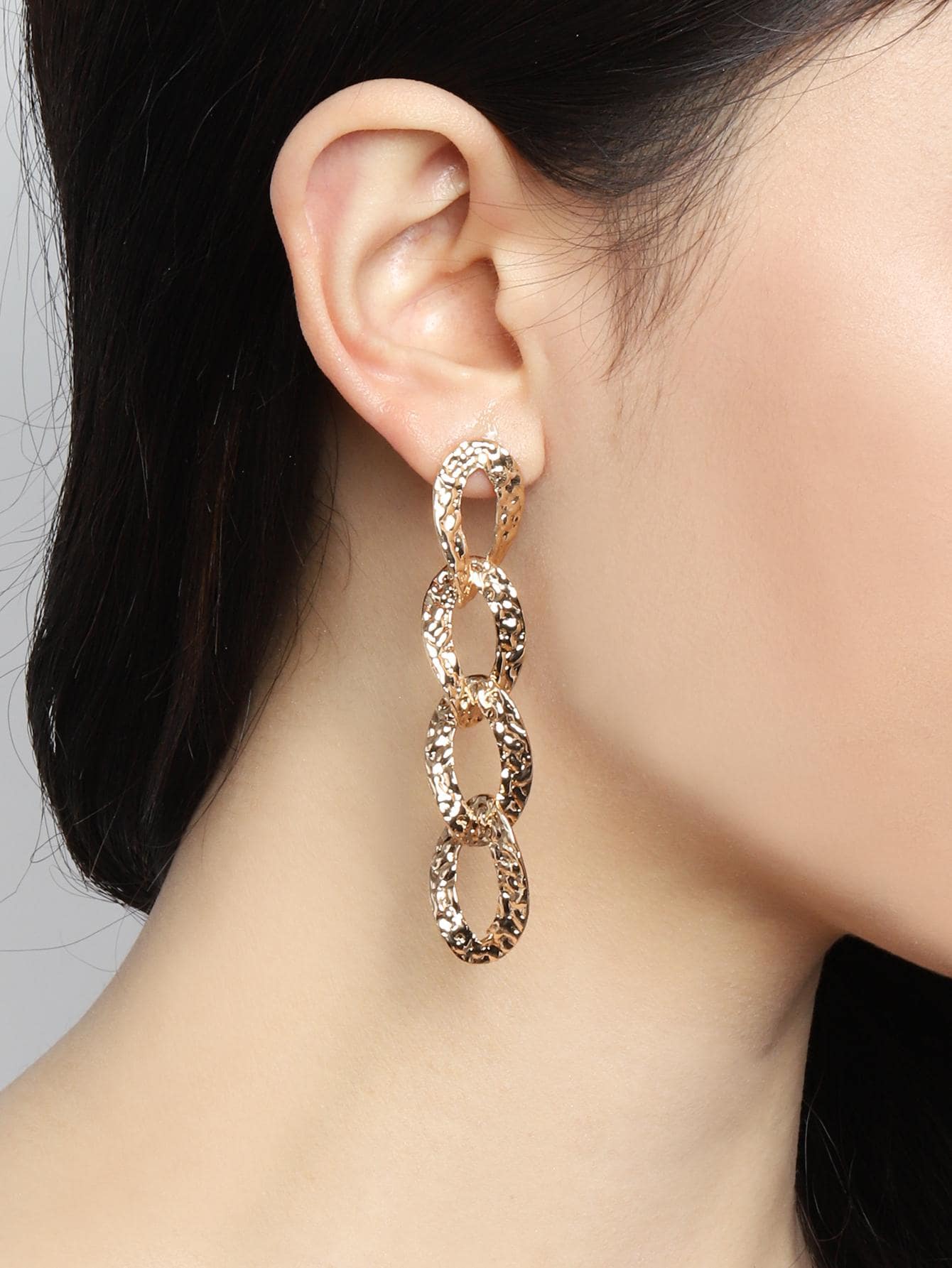 Chain Design Earrings