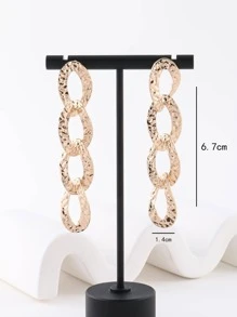 Chain Design Earrings
