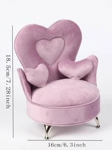 1 pieza Caja de almacenamiento de joya sofá diseño - Morado - Ver 4