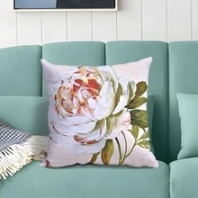 1 Họa Tiết Hoa Đệm Sáng Tạo Polyester Trang Trí Vỏ Gối Cho Gia Đình, Tất Cả Các Mùa - Nhiều màu - Xem 8