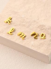 1 pièce Collier mode à pendentif lettre pour femme pour décoration quotidienne