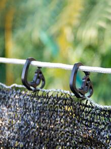 50pcs Gardening Shade Net Hook - Black - View 4