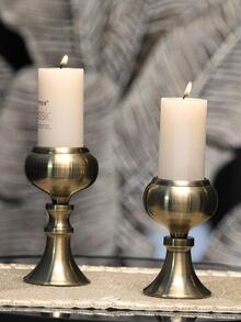 1入組鋁合金蠟燭現代燭台裝飾用品