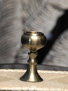 1入組鋁合金蠟燭現代燭台裝飾用品