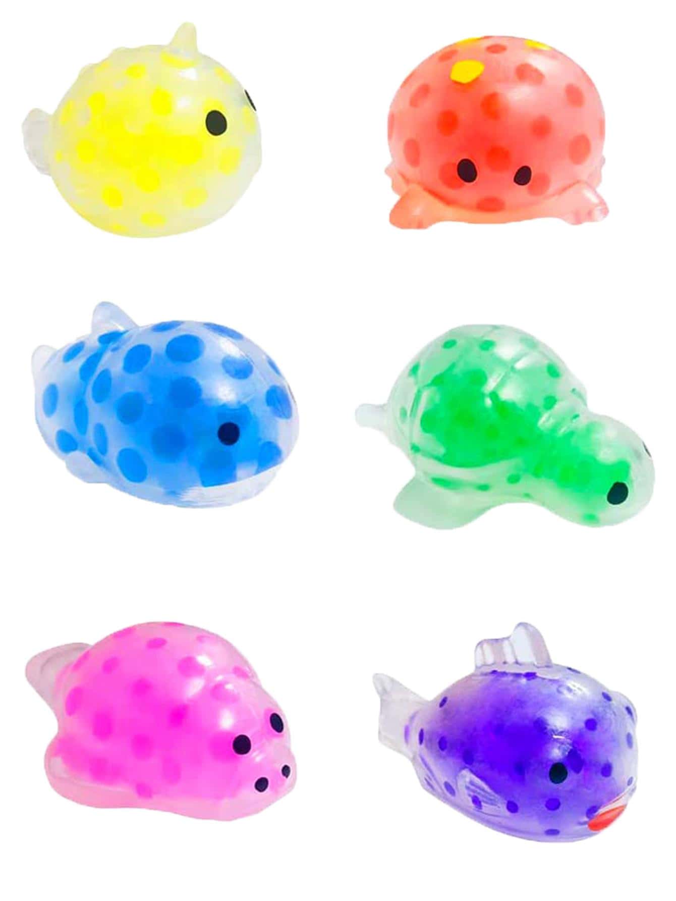 Niños 6 piezas Juguete tortuga - transparente - Ver 1