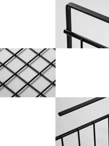 1pc Hanging Basket With Hooks, Kitchen Shelves, Suspended Layered Storage Rack, Pull Out Seasoning Basket, No Need To Install, Sliding Hanging Cabinet Shelf, Storage Rack, Home Kitchen Supplies - Black - View 4