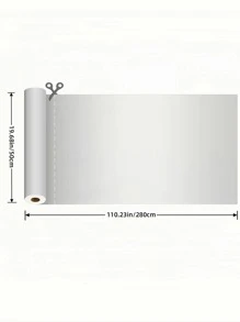1roll Moon & Star Pattern Wall Paper - Baby Pink - View 5
