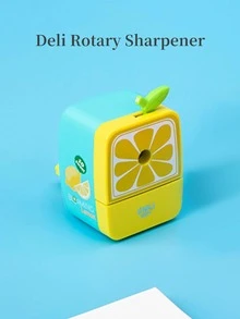 1pc Cartoon Pencil Sharpener, Stainless Steel Pencil Cutter For School Student - Multicolor - View 1