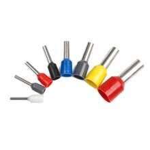 1200入组/套絕緣套圈塊狀燈芯絨結尾金屬絲連接器電氣A - 白色 - 查看 4