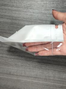 50pcs Clear Bubble Mailer, White PET Transparent Packaging Bag For Household - White - View 3