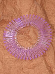1 băng đô nữ trang trí ngôi sao thời trang, để trang trí - Màu tím - Xem 4