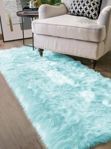 Chắc Chắn Mờ Thảm, Polyester Hiện Đại Chống Trơn Trượt Thảm Trải Sàn Cho Phòng Khách Và Phòng Ngủ, Tất Cả Các Mùa - Màu xanh nhạt - Xem 2