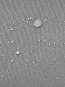 6pcs Letter Graphic Travel Storage Bag, Grey Polyester Large Storage Bag For Household - Grey - View 4