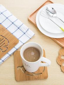 1 miếng đệm cách nhiệt thiết kế mèo - màu nâu - Xem 9