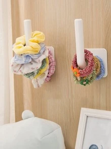 1入組免打孔多功能首飾收納架 - 白色 - 查看 1