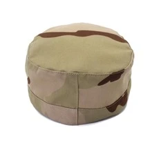 Outfly 1pc Outdoor Sports Camouflage Flat Top Baseball Cap With 60cm Head Circumference, Casual Hat - Khaki - View 3