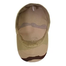 Outfly 1pc Outdoor Sports Camouflage Flat Top Baseball Cap With 60cm Head Circumference, Casual Hat - Khaki - View 8