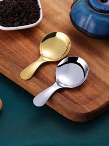 1入組不銹鋼茶匙 - 銀色 - 查看 5