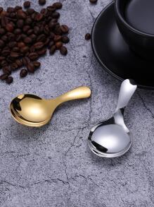 1入組不銹鋼茶匙 - 銀色 - 查看 2