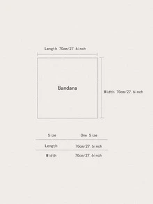 YWQLWJ 1pc Women Ship Print Vintage Bandana For Decoration - Blue - View 9