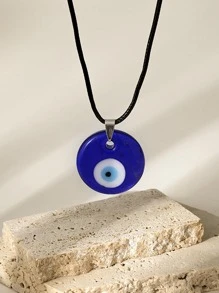 Vòng cổ mặt dây chuyền mắt ác - Màu xanh lam - Xem 3