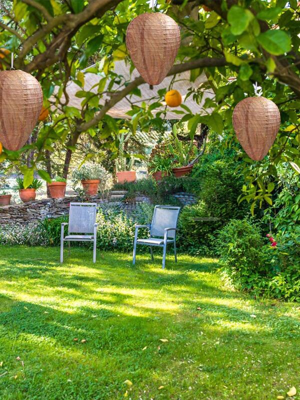 1pc Paper Wasp Nest Decoy Safe Hanging Wasp Deterrent For
