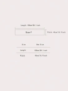 Music Note Fashion Scarf - Baby Pink - View 4