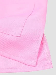 Conjunto De Disfraz De Doctora Para Niñas Con Gorro Y Mascarilla - Rosa Pálido - Ver 5