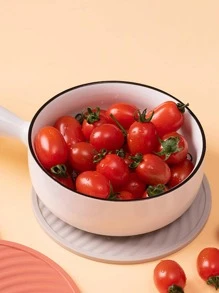 1 chiếc cốc tròn trơn - Màu Xám nhạt - Xem 2