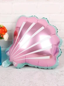 3 bóng bay trang trí thiết kế nàng tiên cá & vỏ sò - Nhiều màu - Xem 2