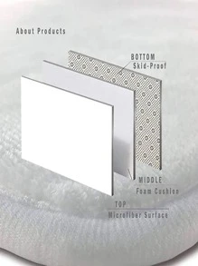 1 Peça tapete de cozinha antiderrapante com gráfico de letra, decoração de quarto