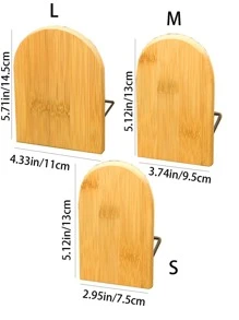 multibey 1入組木製書立，簡易書架，適用於學校、辦公室 - 彩色 - 查看 6