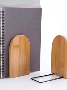 multibey 1入組木製書立，簡易書架，適用於學校、辦公室 - 彩色 - 查看 2