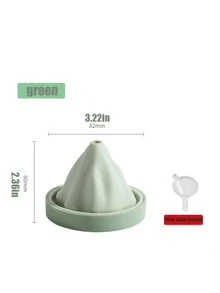 1入組山形狀冰塊模具 - 綠色 - 查看 2