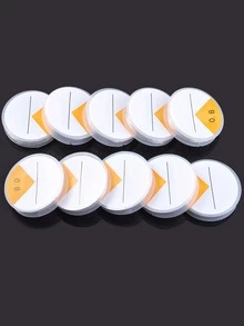 10入組/盒極簡0.8mm透明DIY線項鍊手環耳環珠寶製作 - 無色 - 查看 2