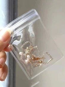 30 cái Túi đựng đồ trang sức trong suốt - Trong sáng - Xem 2