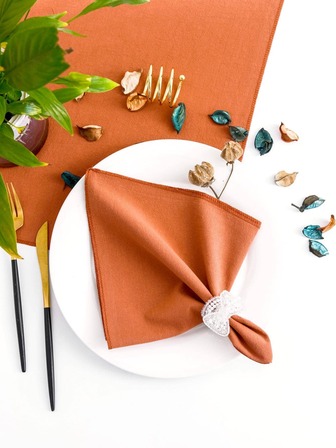 6 Piezas Servilletas De Cena Absorbentes Y Respetuosos Con La Piel