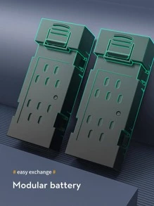 Xt8 無人機帶攝像頭迷你四軸飛行器，雙鏡頭，高度保持，LED 燈，遙控器，氣壓固定高度，智能手機控制，360 度滾動 - 黑色 - 查看 7