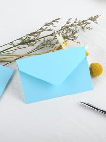 50 piezas Sobre unicolor simple de color mixto papel para casa - Multicolor - Ver 5