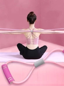 1入組瑜伽彈力帶 - 藍色 - 查看 6