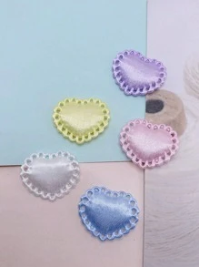50pcs Heart & Bow Design DIY Decoration