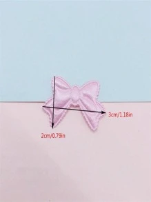 50pcs Heart & Bow Design DIY Decoration