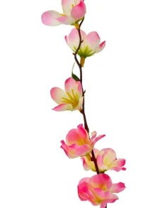 1pc Artificial Flower Bouquet, Modern Polyester Artificial Flower Bundle For Wedding, Home Decor - Pink - View 6