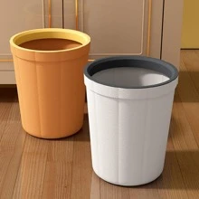 1入組雙色垃圾桶 - 白色 - 查看 8