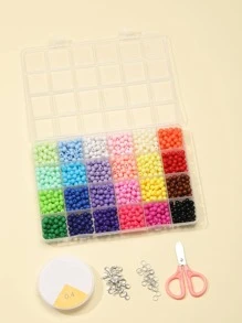 1set Bead DIY Jewelry Accessory Set - Multicolor - View 1