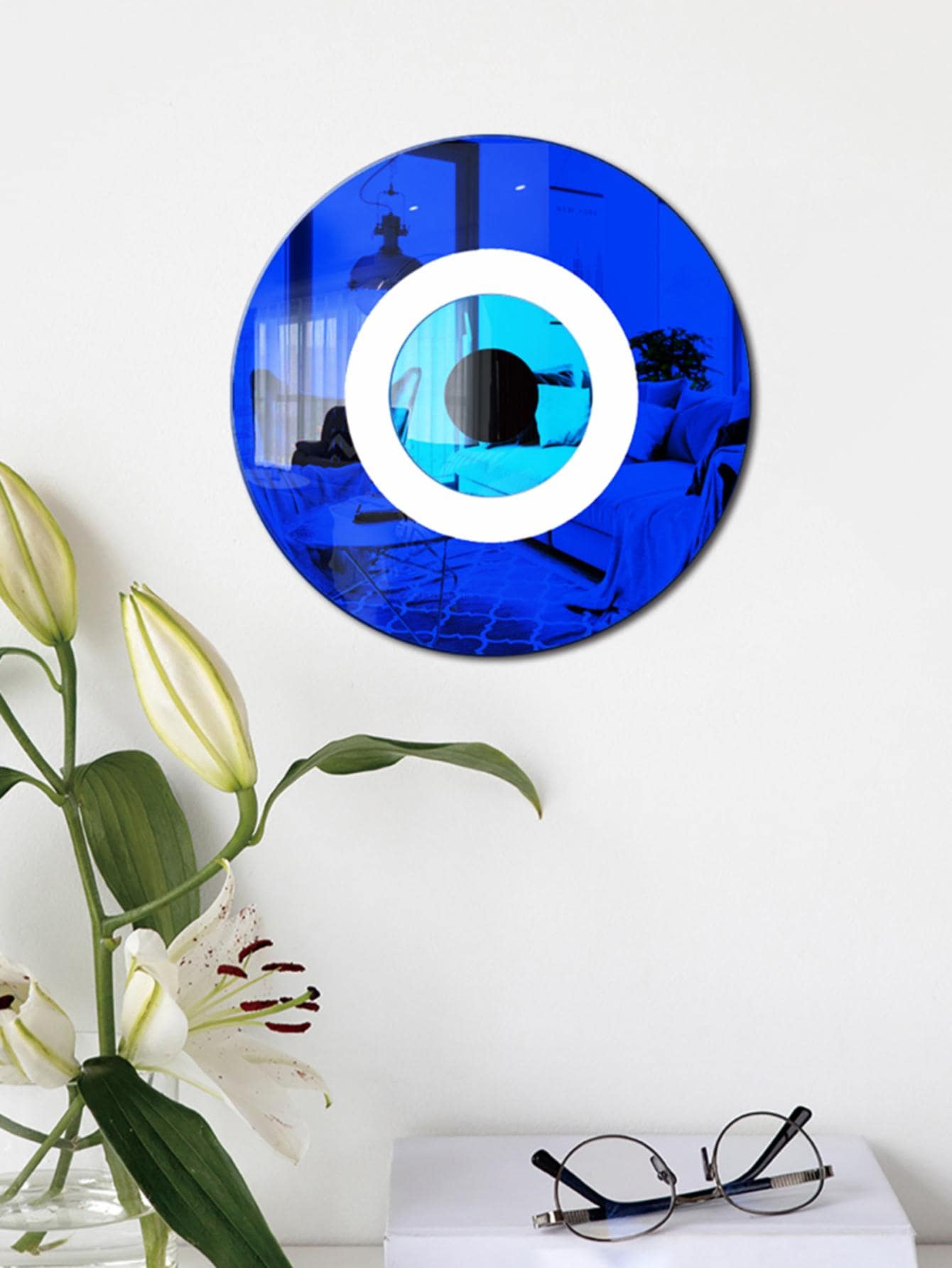 1 nhãn dán tường thiết kế mắt ác - Nhiều màu - Xem 1