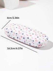 1pc Portable Painting Eyeglasses Case (Glasses Not Included) - Multicolor - View 6