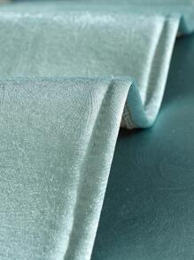 1pc Color Block Sofa Towel, Modern Polyester Sofa Cover Blanket For Home - Green - View 8